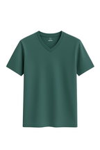 Blue Spruce V Neck T Shirt