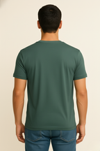 Blue Spruce V Neck T Shirt