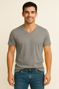 Castle Rock V Neck T Shirt