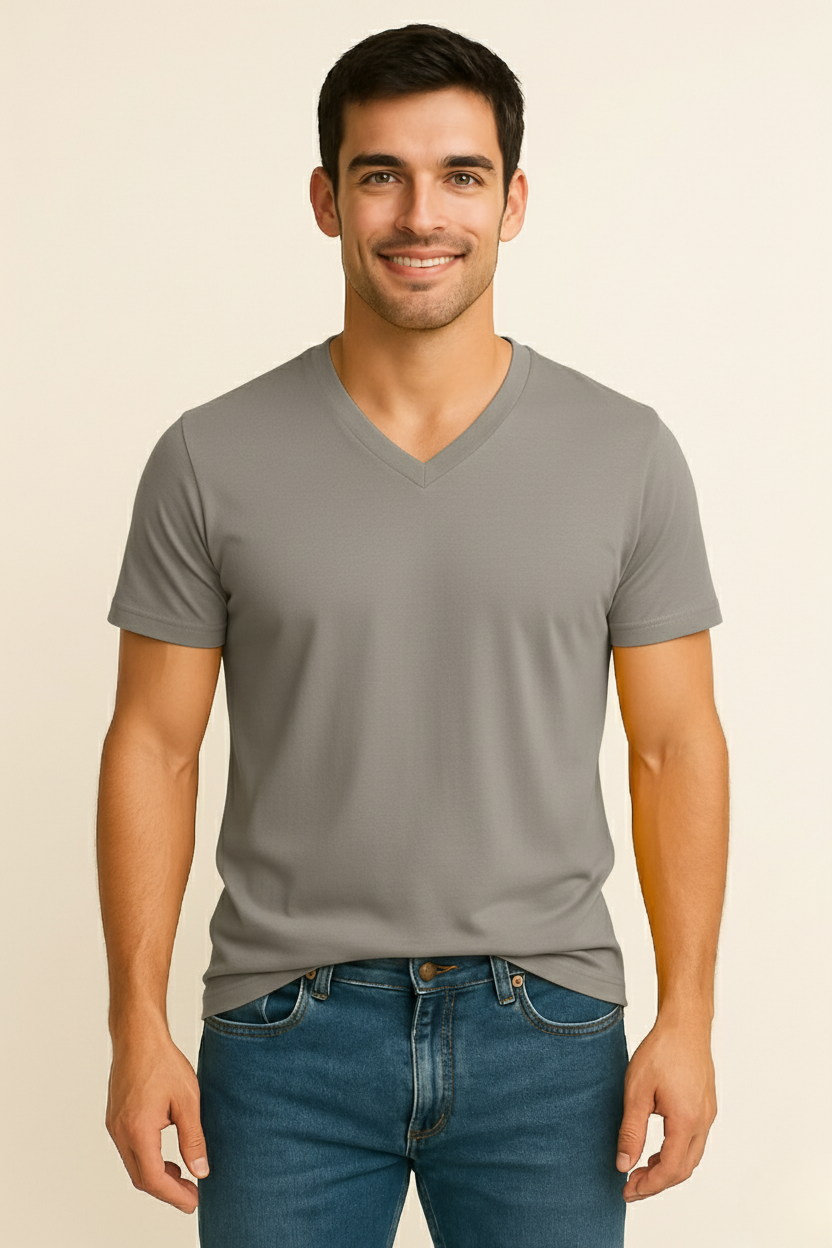 Castle Rock V Neck T Shirt