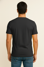 Elephant Grey V Neck T Shirt
