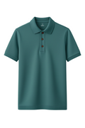 Exotic Blue Premium Polos T Shirt