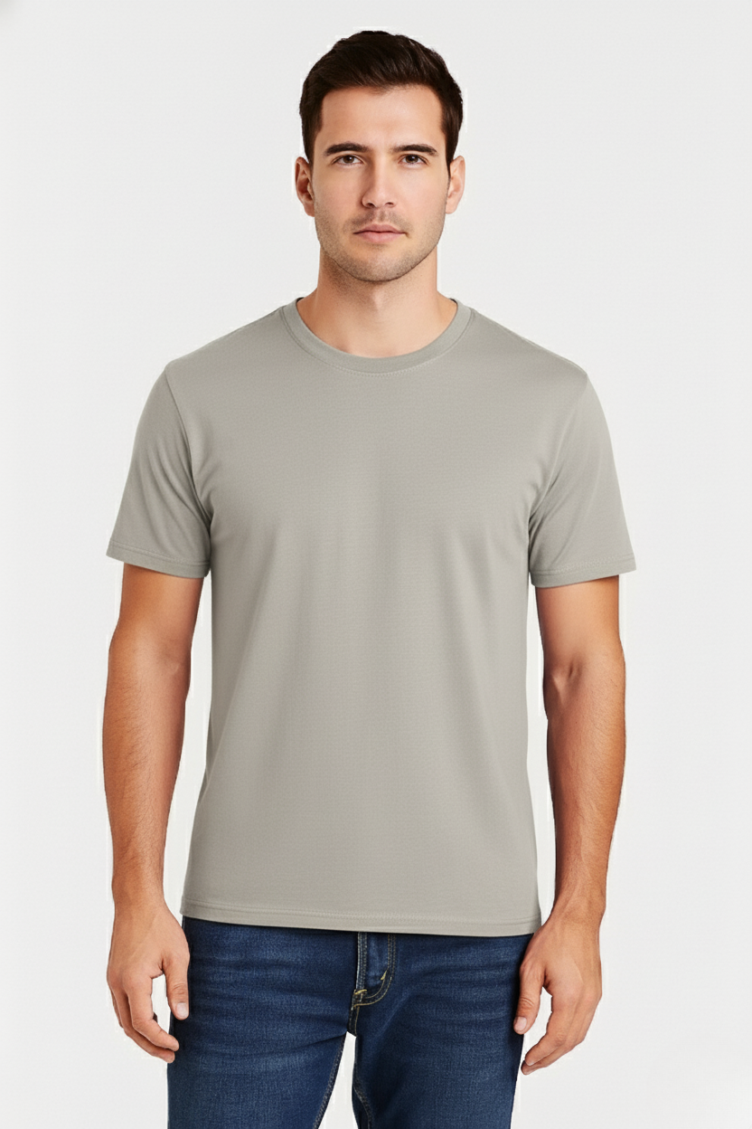 Light Grey Classic T Shirt