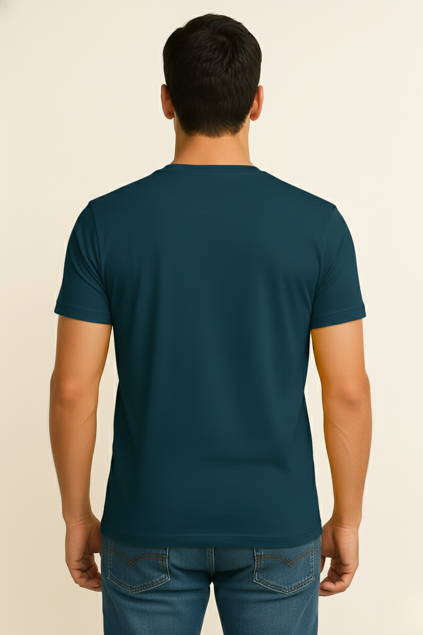 Lyons Blue V Neck T Shirt