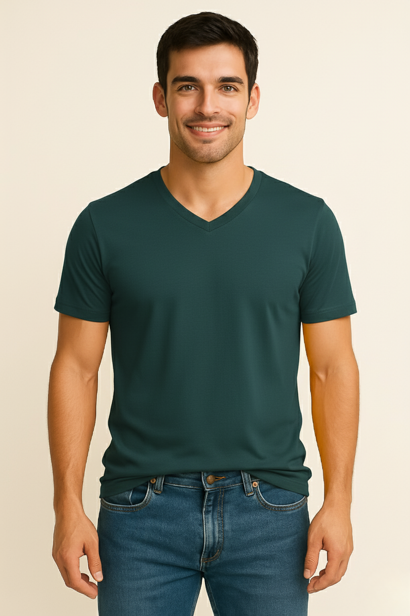 Ponderrosa Pine V Neck T Shirt