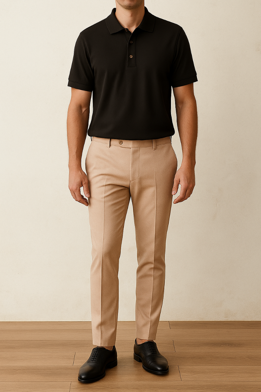 Black Premium Polos T Shirt