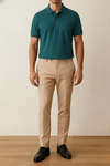 Exotic Blue Premium Polos T Shirt