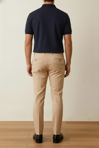 Launch Navy Premium Polos T Shirt