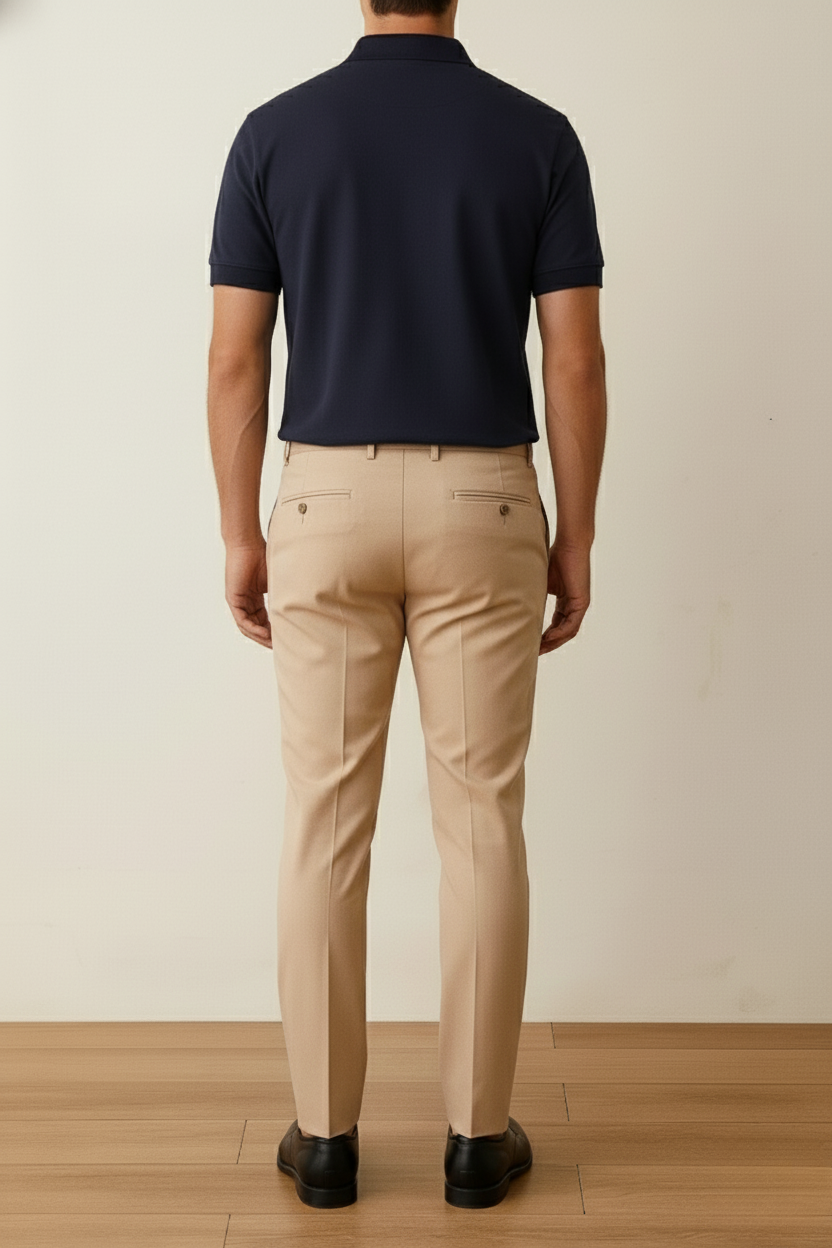 Launch Navy Premium Polos T Shirt