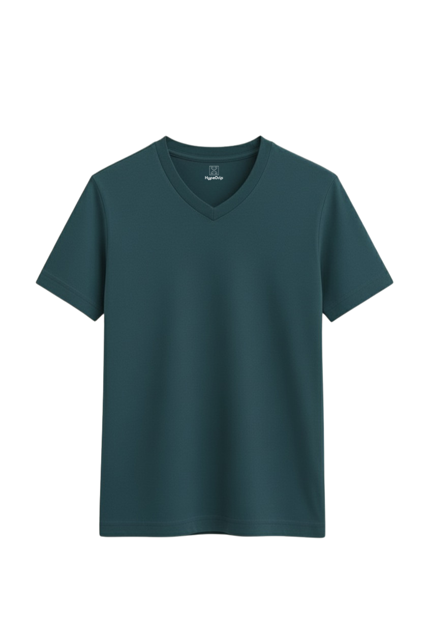 Lyons Blue V Neck T Shirt
