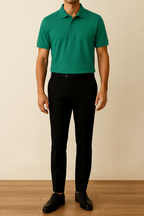 Ocean Green Premium Polos T Shirt