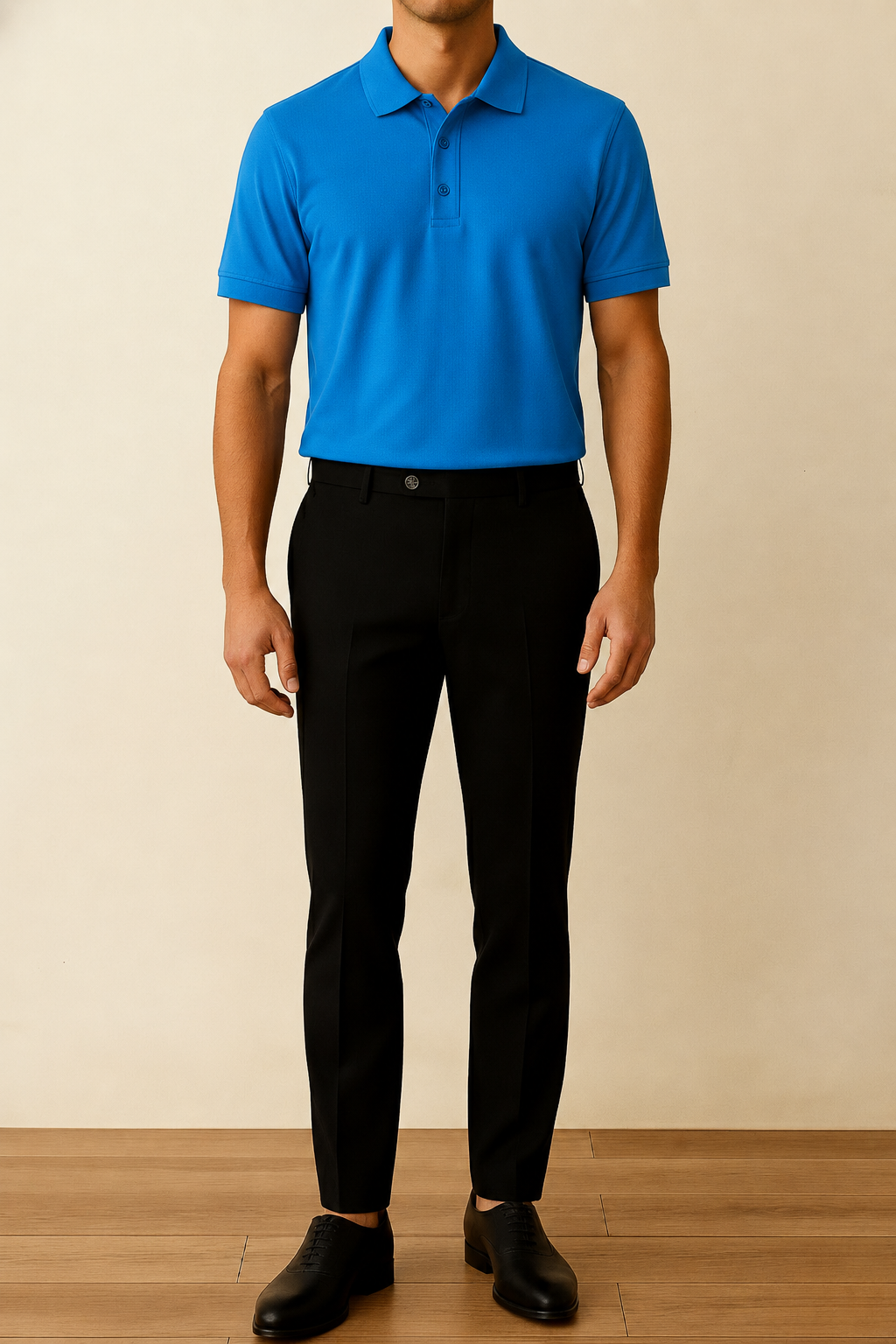 Vintage Indigo Premium Polos T Shirt