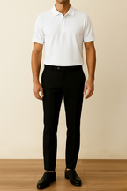 White Premium Polos T Shirt