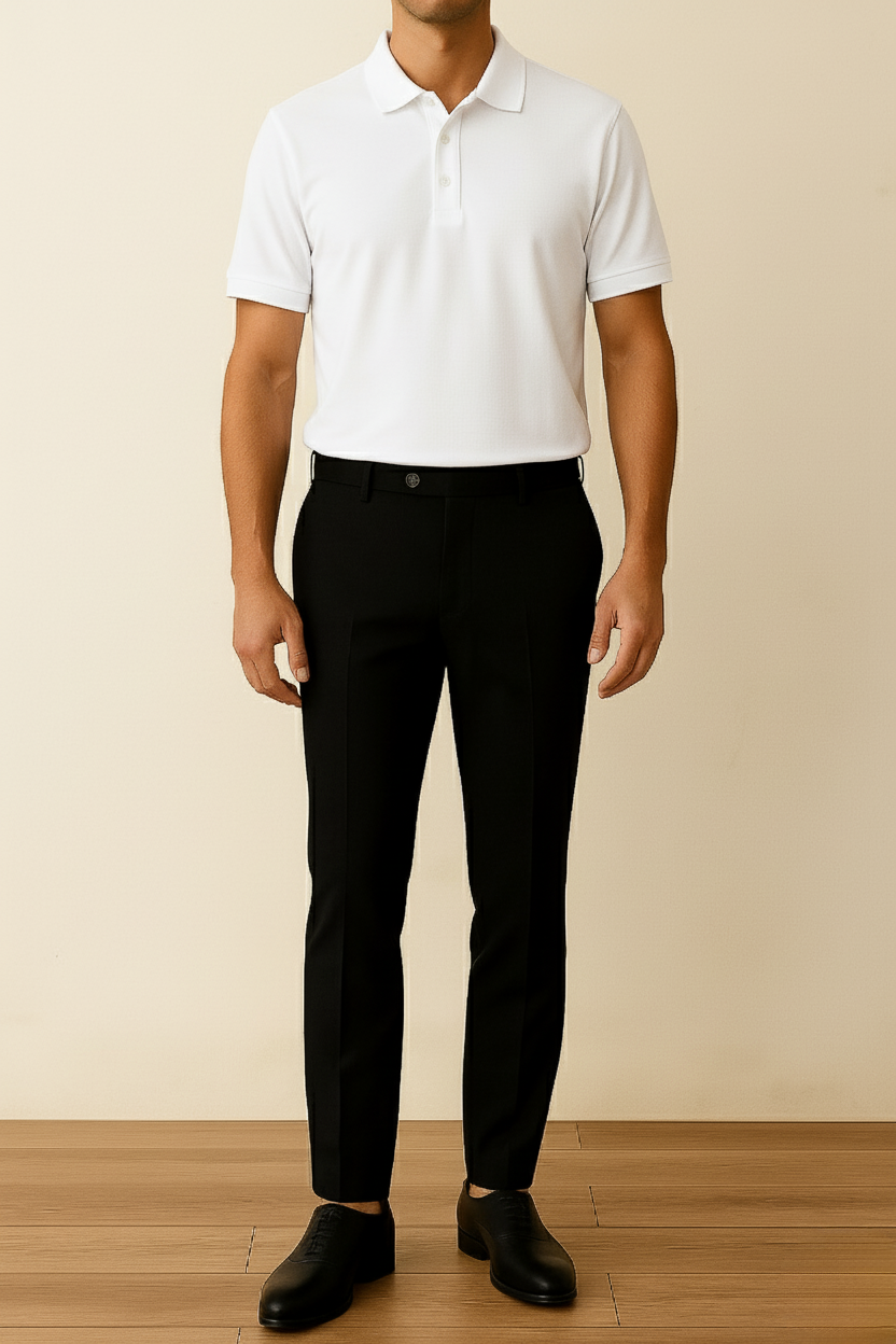 White Premium Polos T Shirt